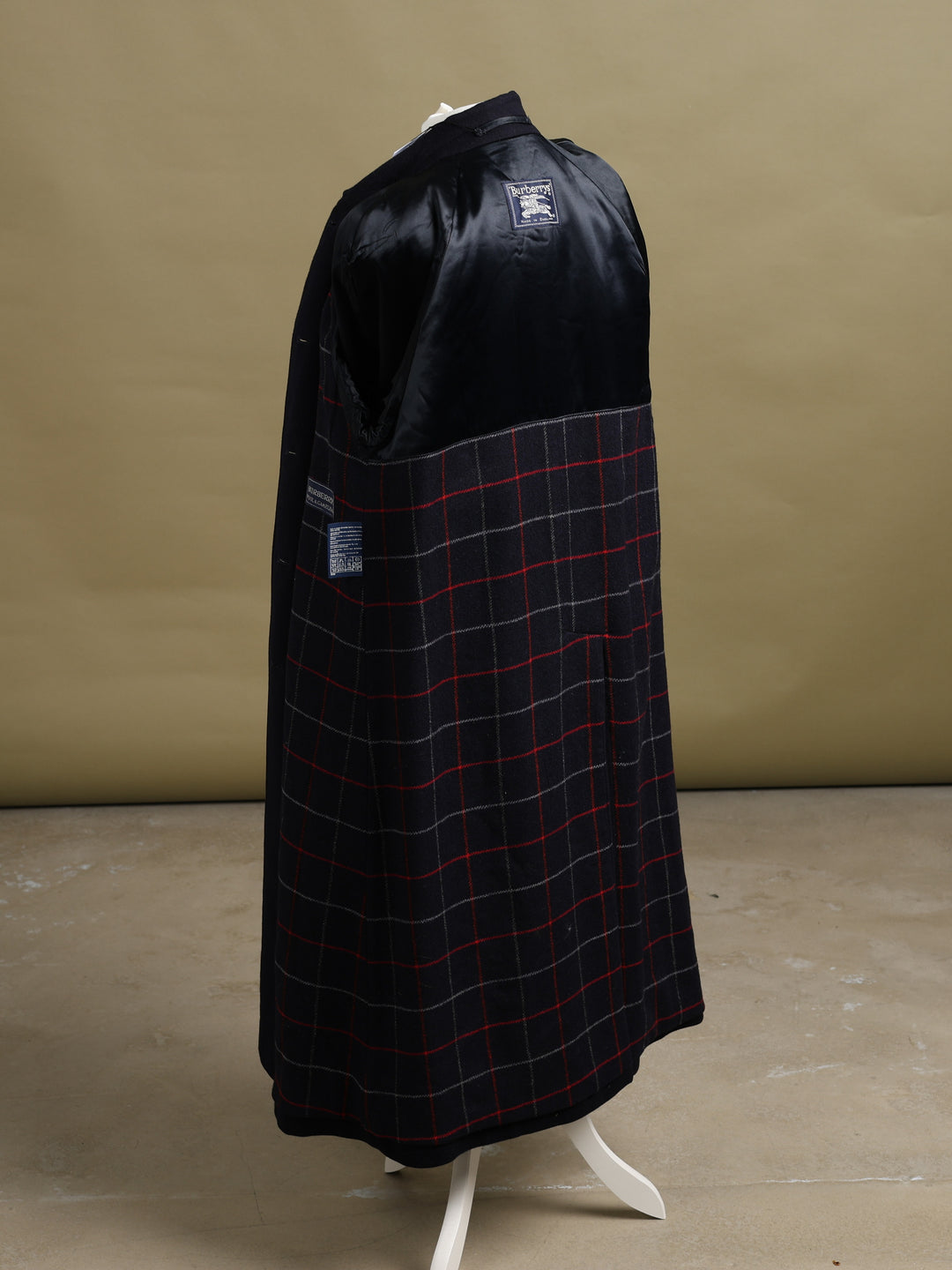 Burberrys Overcoat Navy Women's S - detail 3