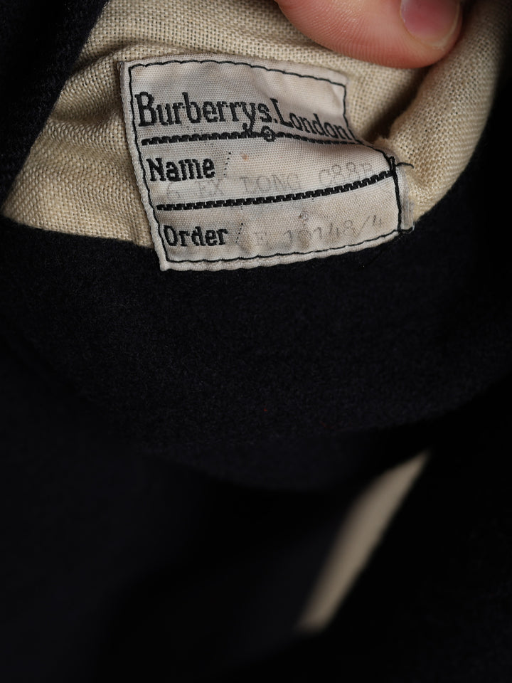 Burberrys Overcoat Navy Women's S - detail 5
