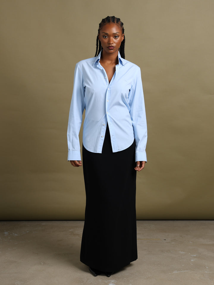 Burberry Brit Shirt Blue Women's XS - fabric detail