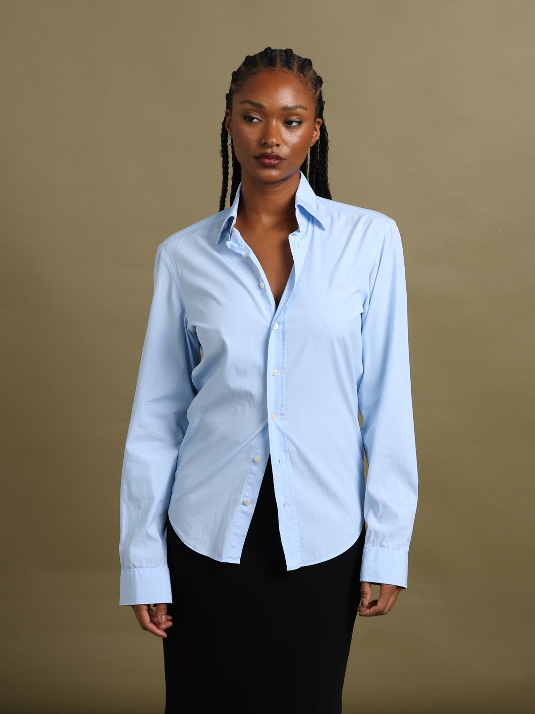 Burberry Brit Shirt Blue Women's XS - styled