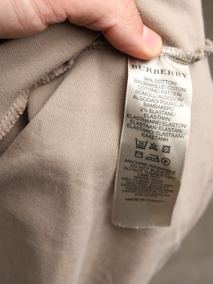 Burberry Brit Polo Shirt Taupe Women's M - detail 3