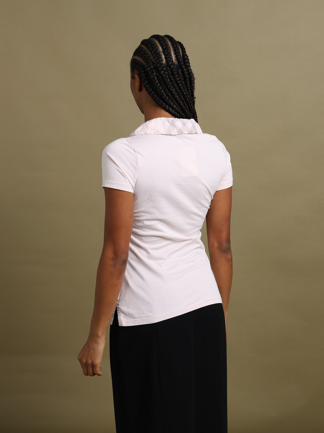 Burberry Brit Polo Shirt Pink Women's S - detail 1