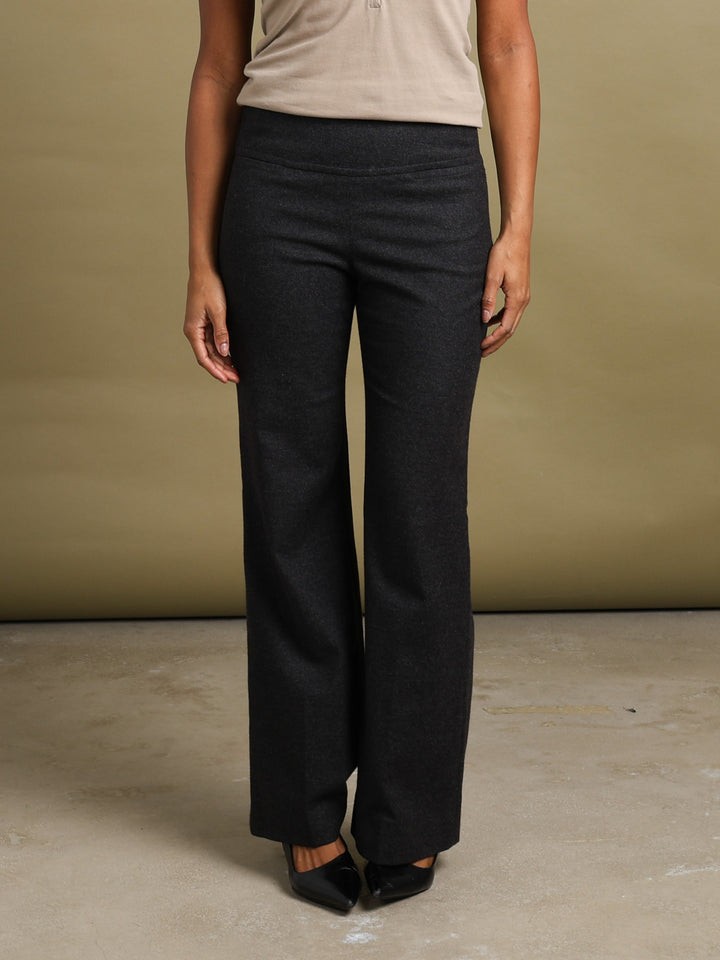 Burberry London Bootcut Trousers Grey Women's S - back