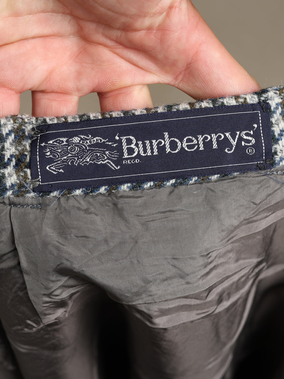 Burberrys Blazer and Skirt Set Grey Women's XL - detail 2