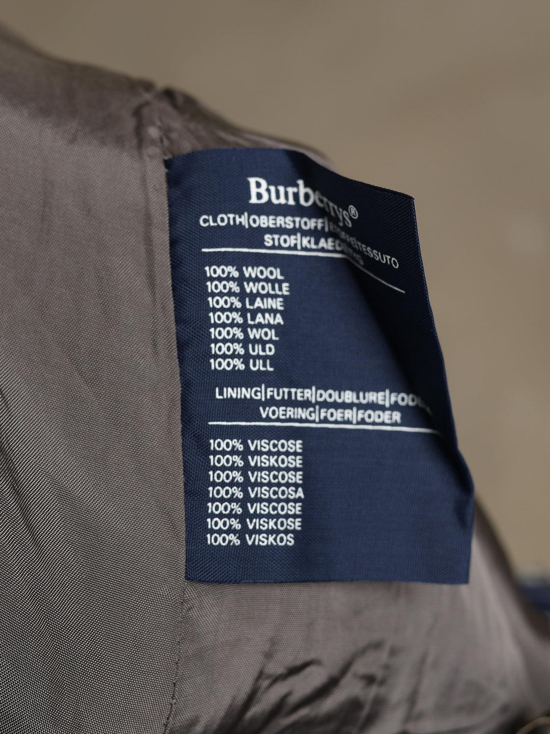 Burberrys Blazer and Skirt Set Grey Women's XL - detail 4