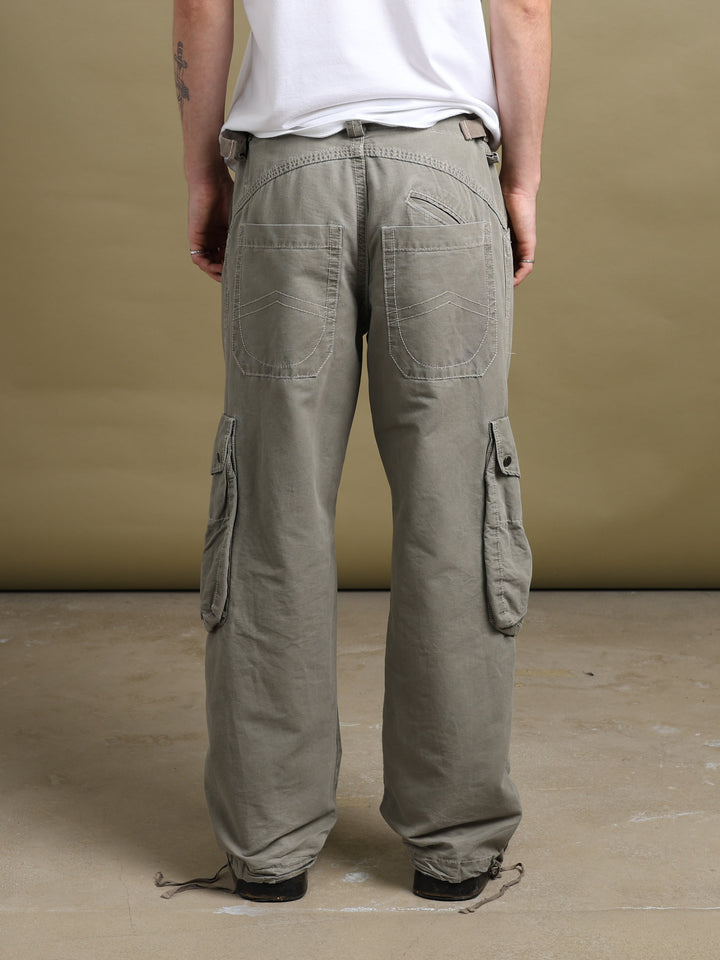 Armani Jeans Cargo Trousers Khaki Men's W34 - detail 2