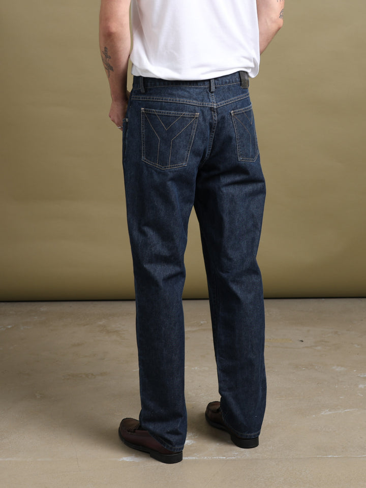 Yves Saint Laurent Straight Leg Jeans Blue Men's W36 - detail 2