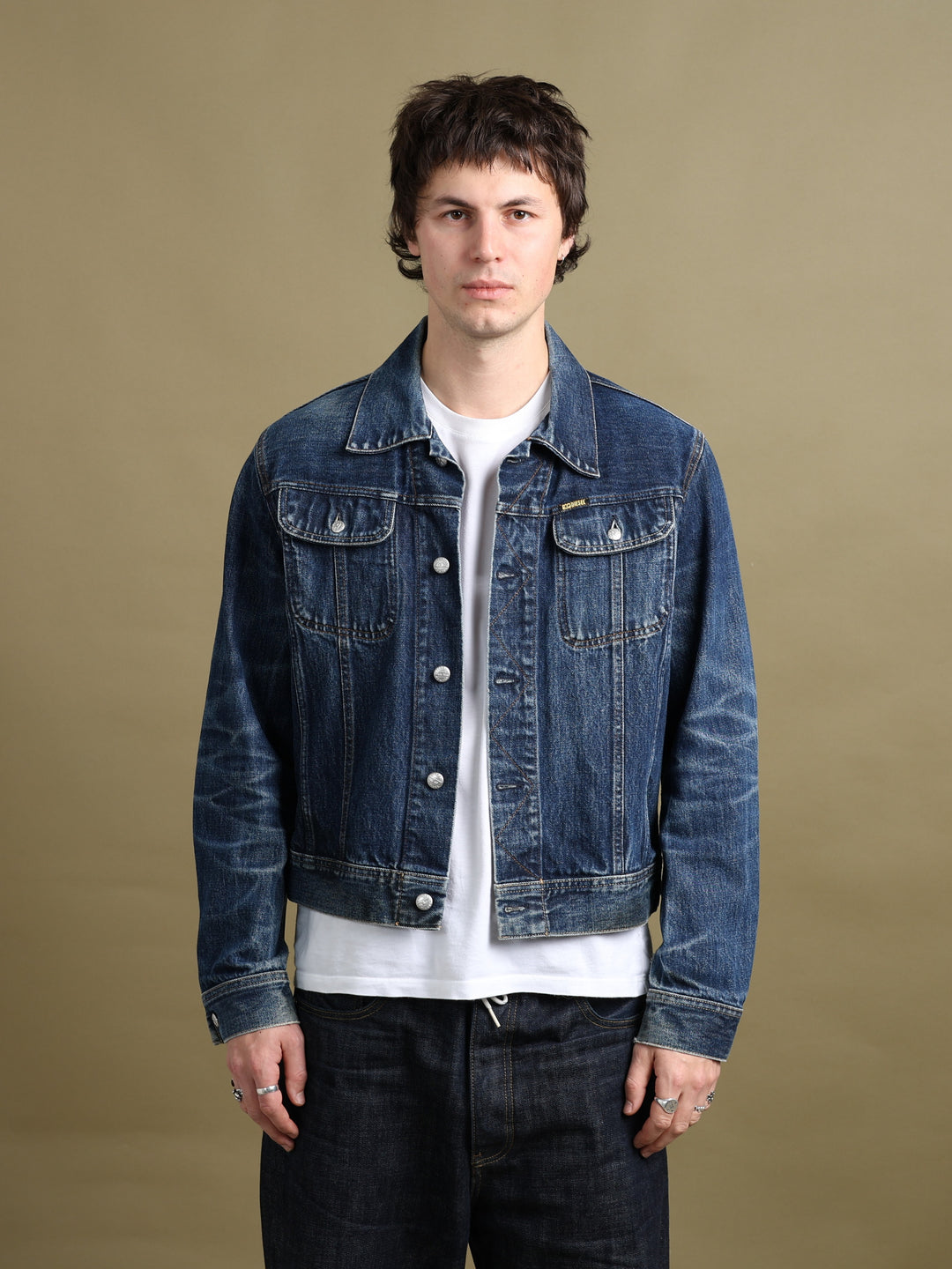 Diesel Denim Jacket Blue Men's M - front