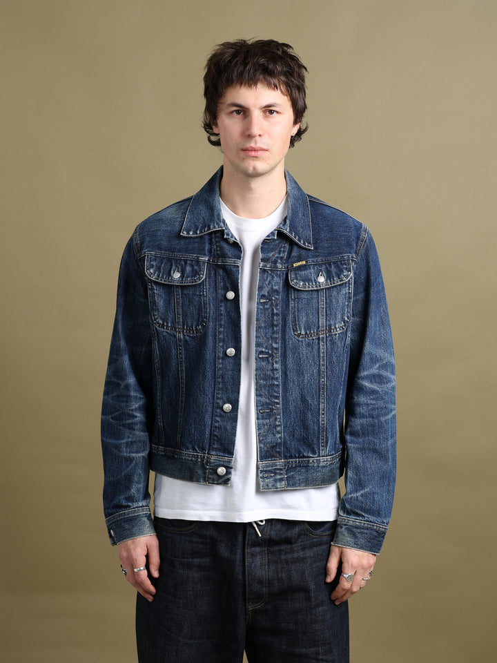 Diesel Denim Jacket Blue Men's M - front