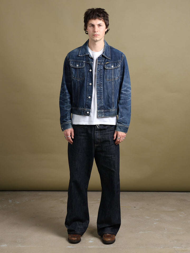 Diesel Denim Jacket Blue Men's M - back