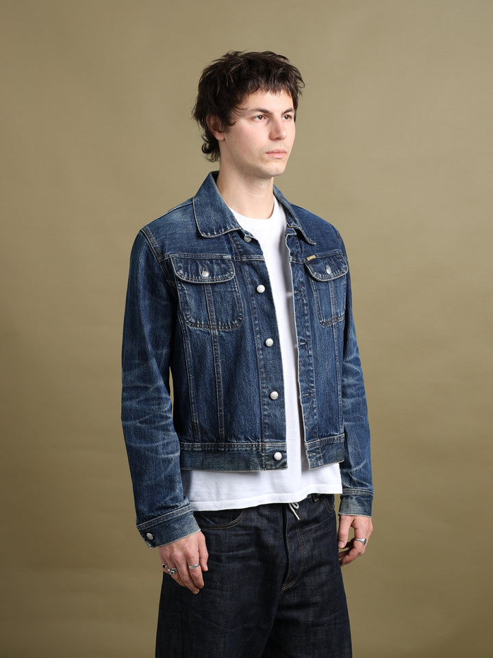 Diesel Denim Jacket Blue Men's M - fabric detail