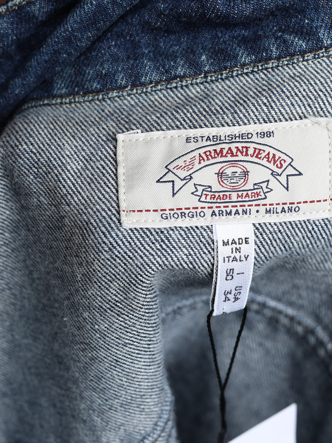 Armani Jeans Denim Jacket Blue Men's L - detail 4