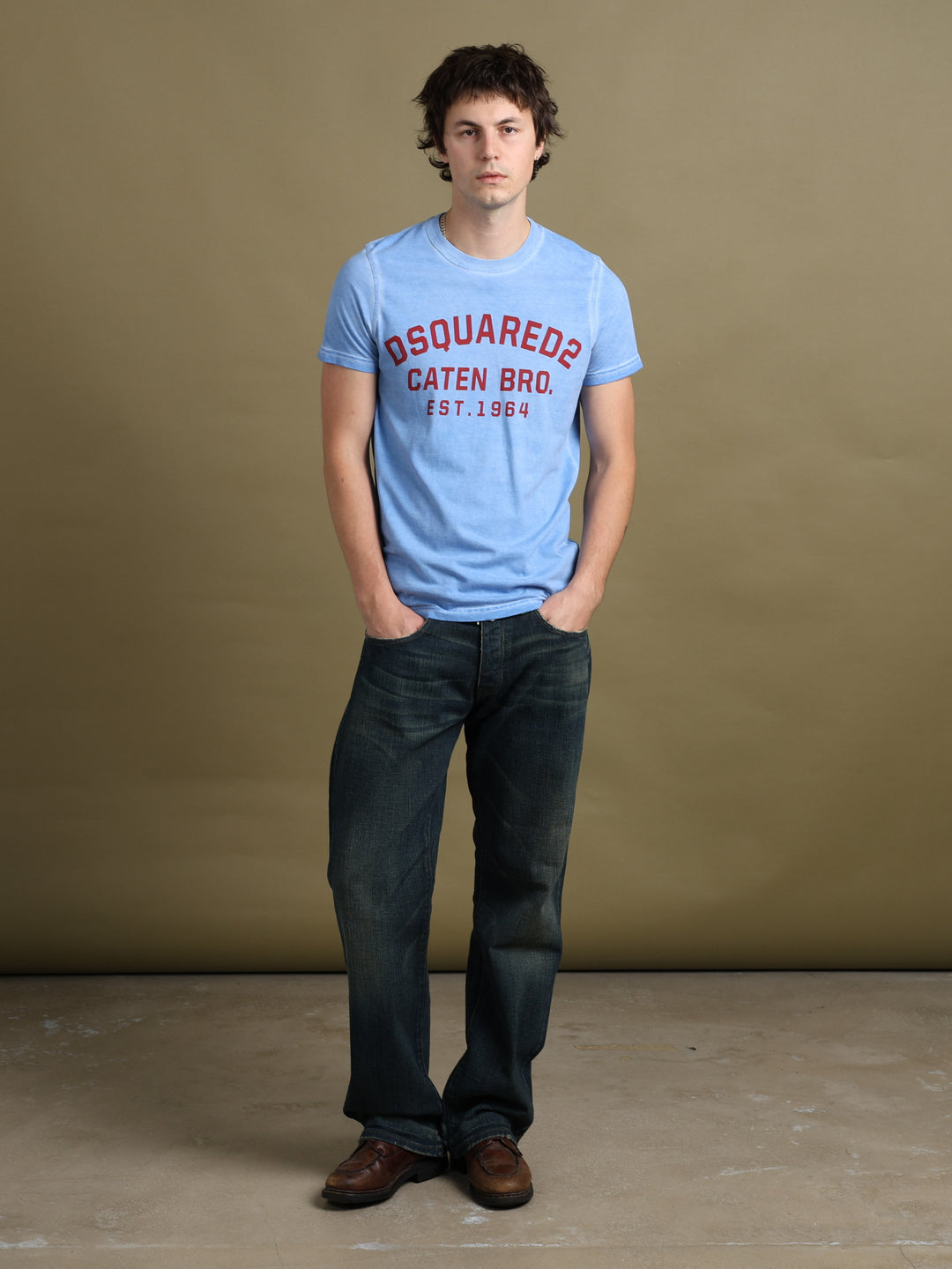 Dsquared2 T-Shirt Blue Men's L - styled
