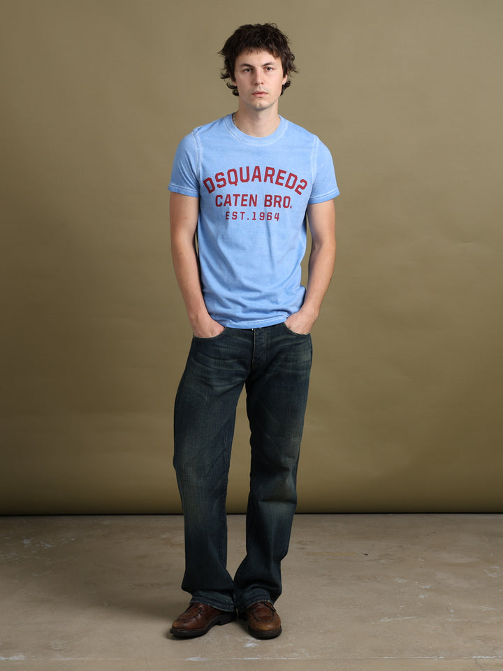 Dsquared2 T-Shirt Blue Men's L - styled
