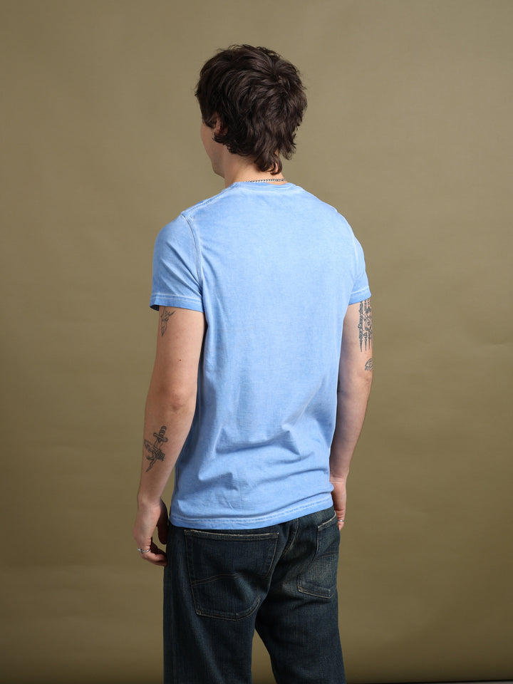 Dsquared2 T-Shirt Blue Men's L - detail 1