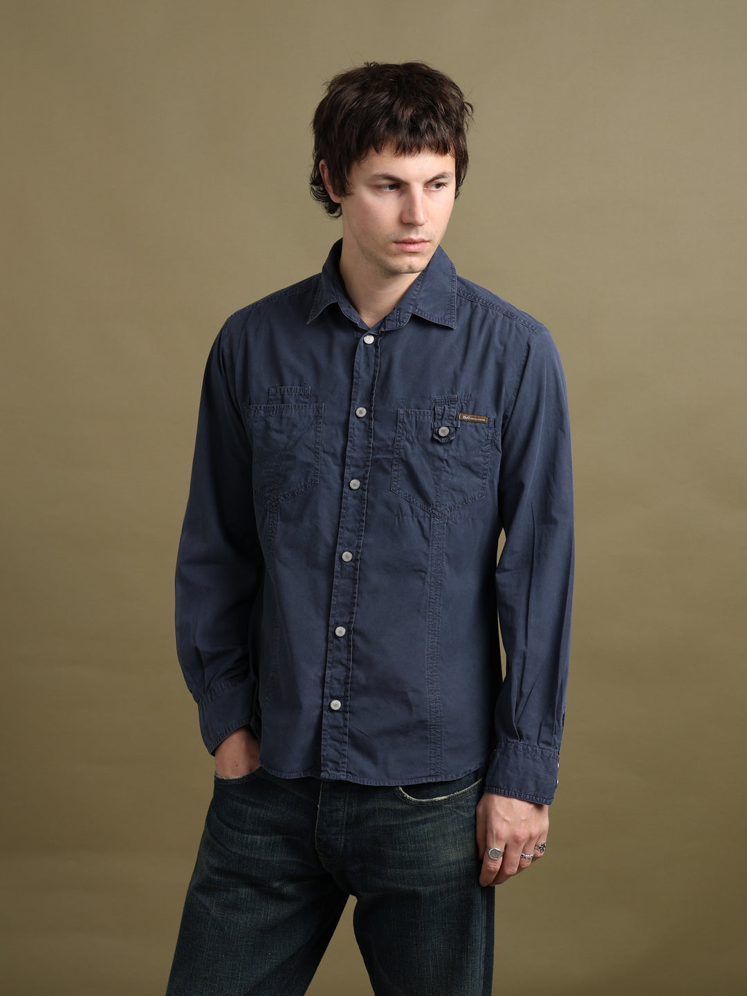 Dolce & Gabbana Shirt Navy Men's M - styled