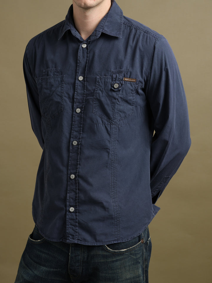 Dolce & Gabbana Shirt Navy Men's M - detail 1