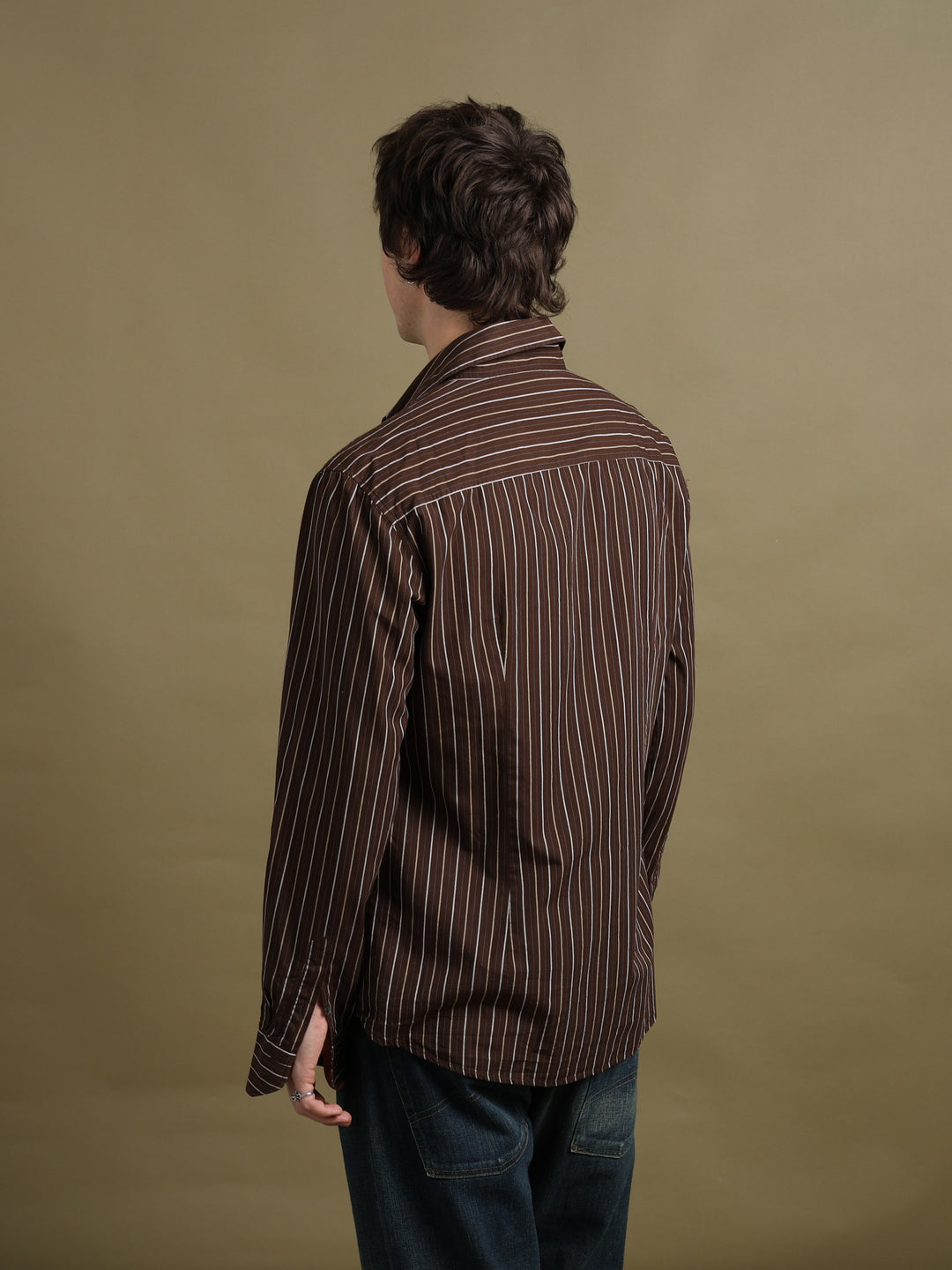 Dolce & Gabbana Shirt Brown Men's L - detail 1