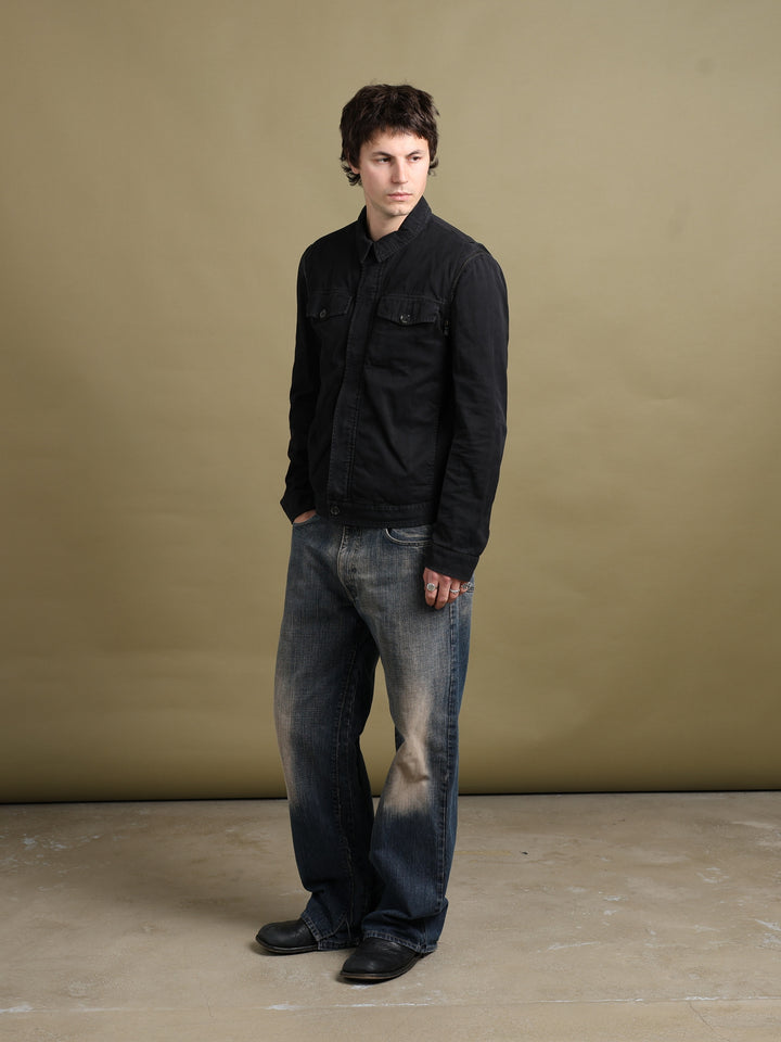 Alexander McQueen Jacket Black Men's M - fabric detail