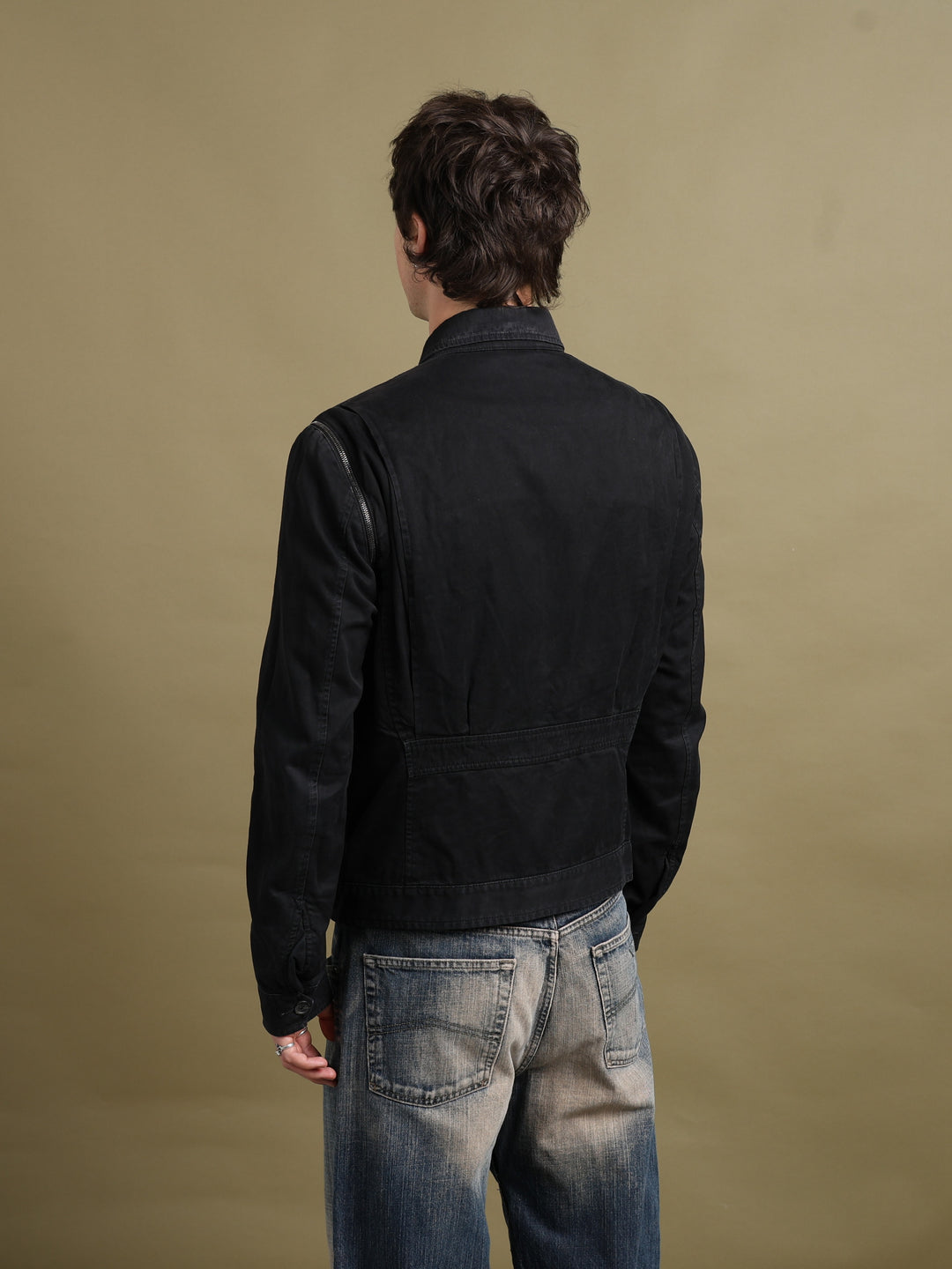 Alexander McQueen Jacket Black Men's M - detail 3