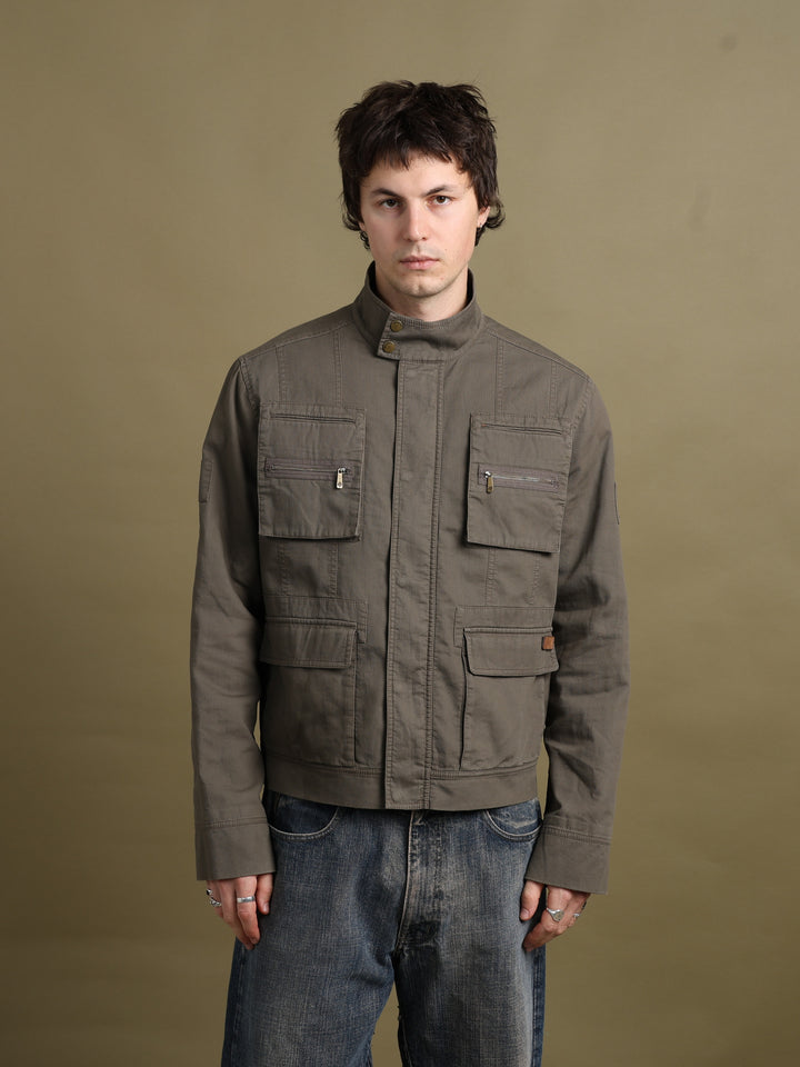 Mulberry Field Jacket Green Men's M - back