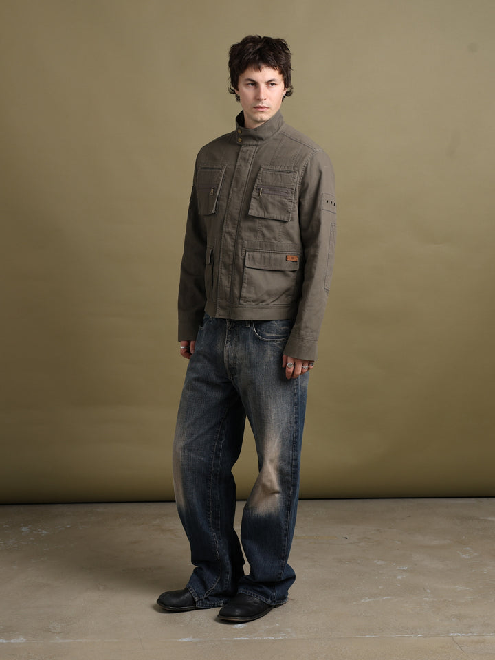 Mulberry Field Jacket Green Men's M - detail 1