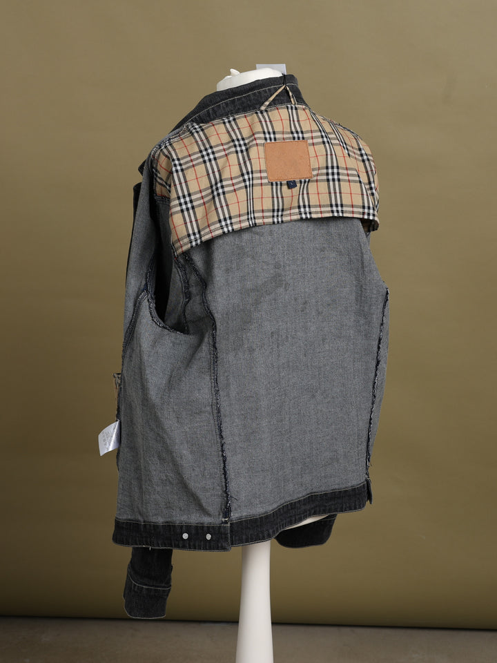 Burberry Denim Jacket Black Men's L - detail 3