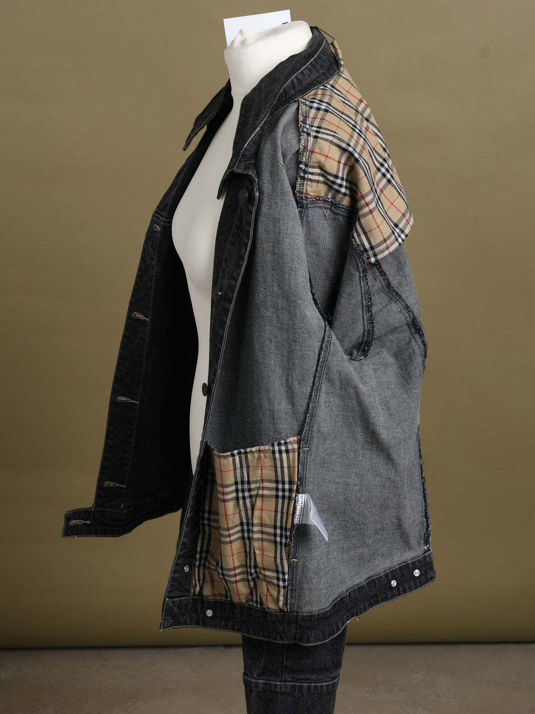 Burberry Denim Jacket Black Men's L - detail 6