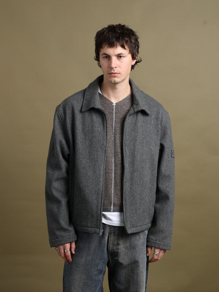 Thomas Burberry Blouson Jacket Grey Men's XL - front