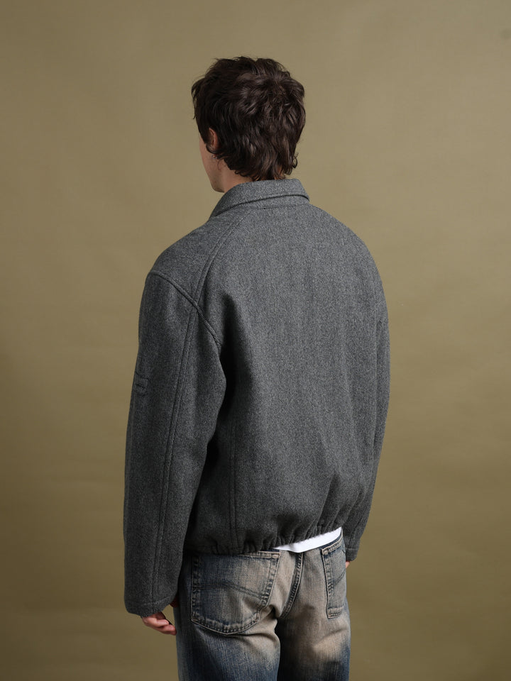 Thomas Burberry Blouson Jacket Grey Men's XL - detail 2