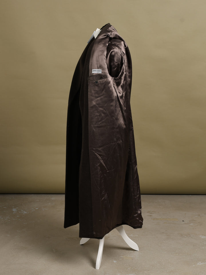 Giorgio Armani Overcoat Green Men's L - detail 2