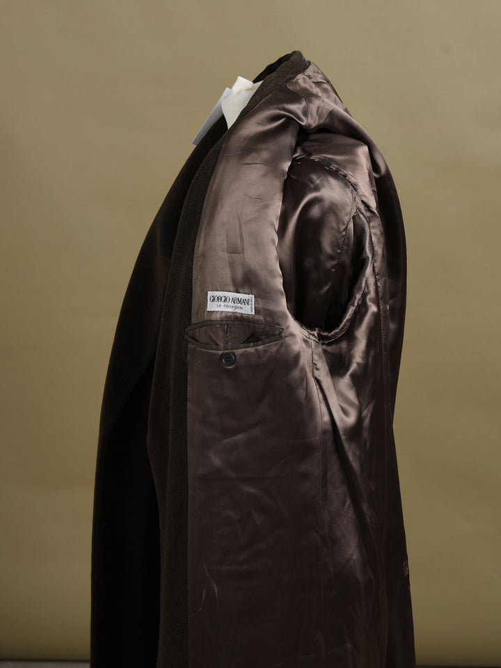 Giorgio Armani Overcoat Green Men's L - detail 3