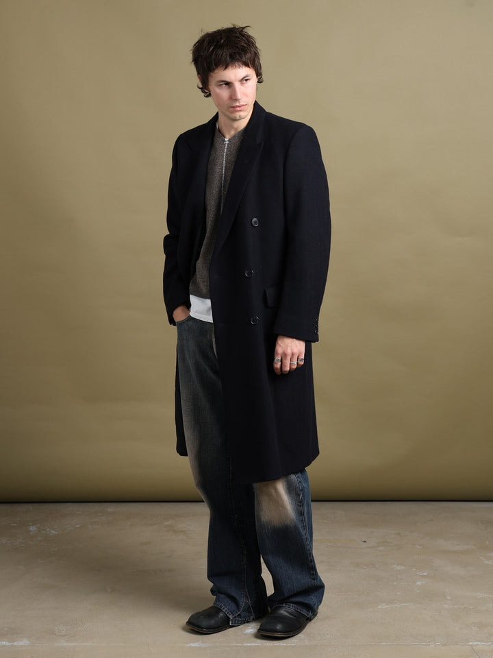 Christian Dior Overcoat Navy Men's M - front