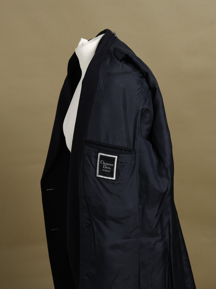 Christian Dior Overcoat Navy Men's M - detail 4