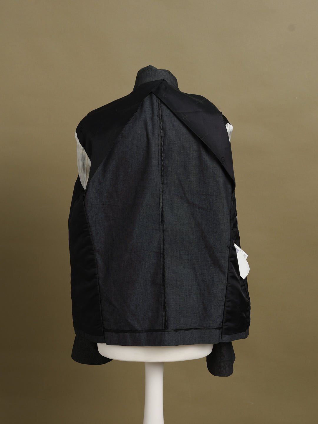 Alexander McQueen Short Peacoat Grey Men's L - detail 5