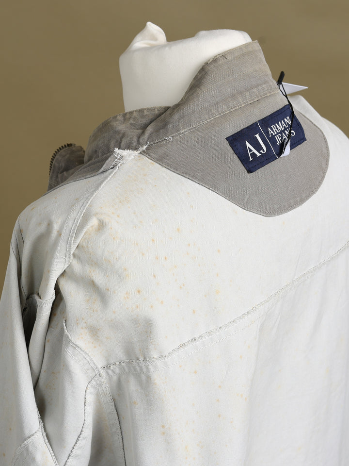 Armani Jeans Biker Jacket Taupe Men's L - detail 3