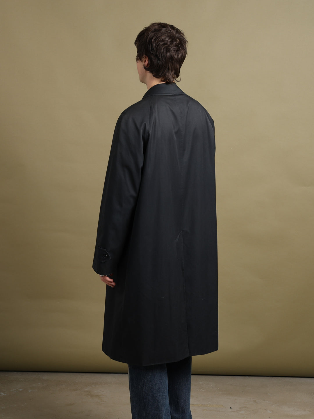 Burberry Trench Coat Black Men's L - detail 1