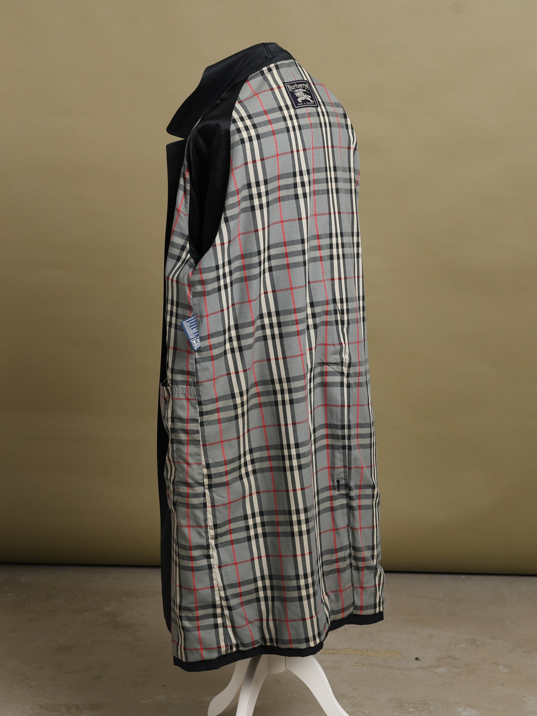 Burberry Trench Coat Black Men's L - detail 2