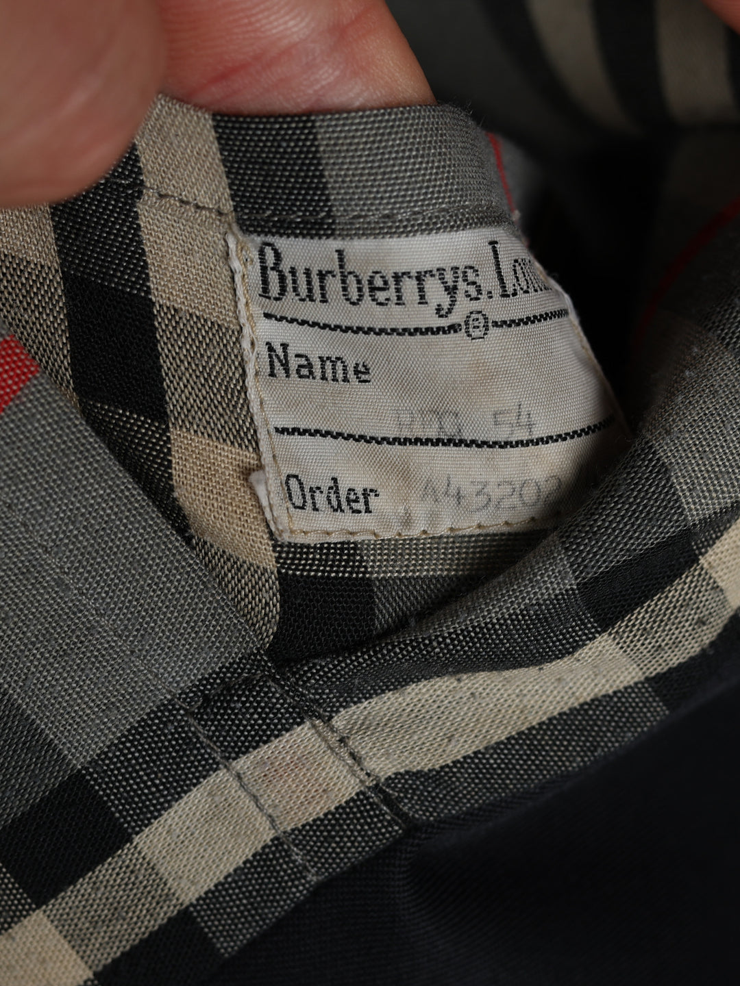 Burberry Trench Coat Black Men's L - detail 5