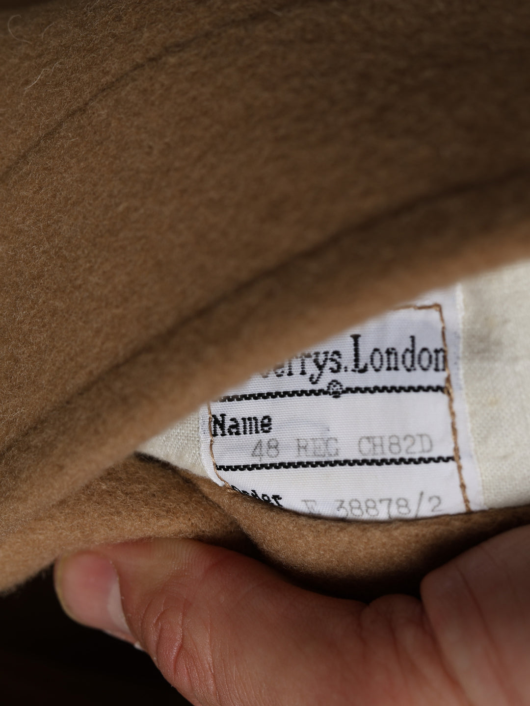 Burberrys Overcoat Camel Men's M - detail 4