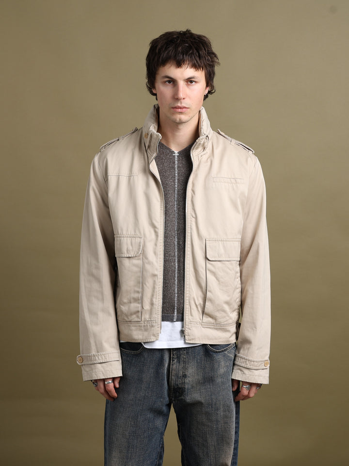 Givenchy Blouson Jacket Beige Men's L - front
