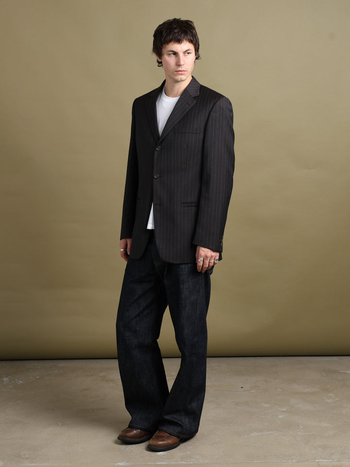 Versace Blazer Brown Men's L - fabric detail