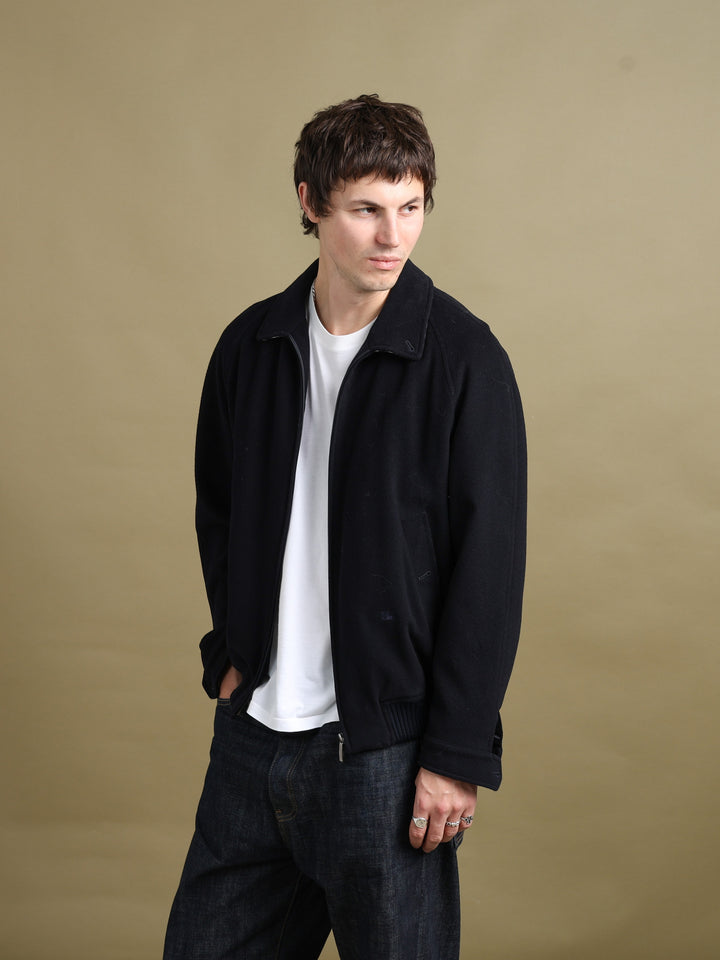 Burberry London Blouson Jacket Navy Men's M - styled