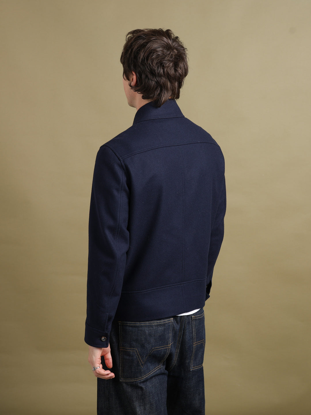 Dsquared2 Short Duffle Jacket Navy Men's M - detail 1