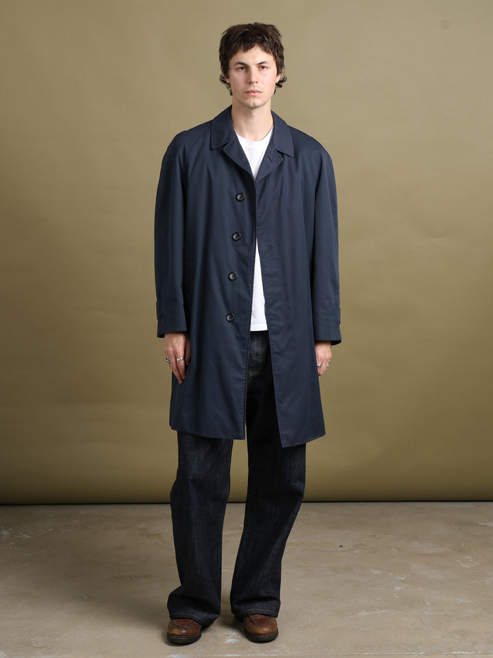 Burberrys Trench Coat Navy Men's L - front