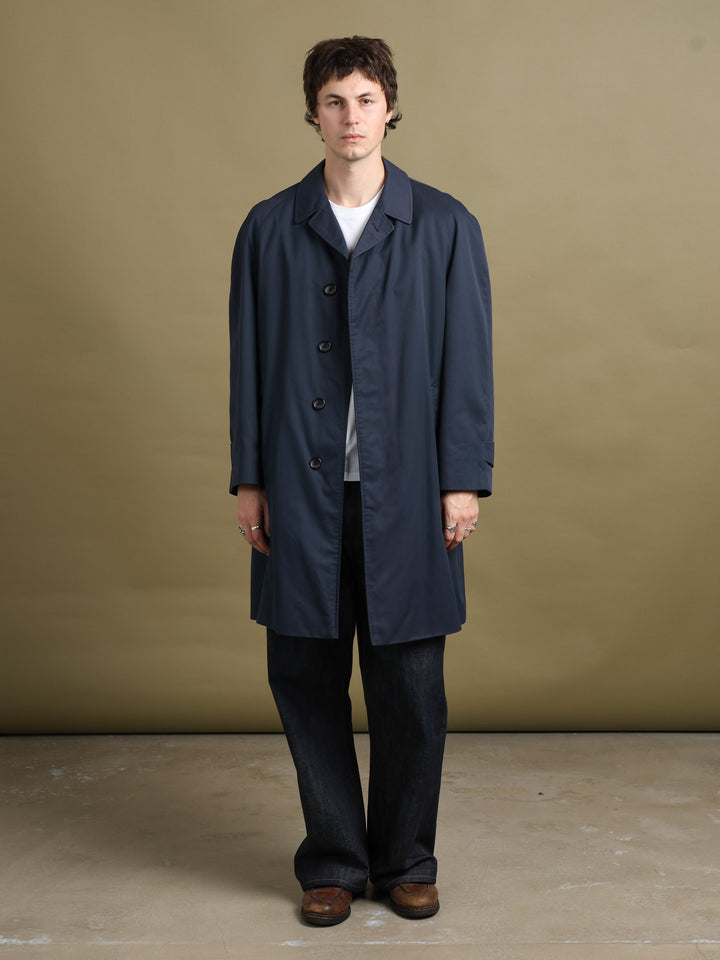 Burberrys Trench Coat Navy Men's L - fabric detail
