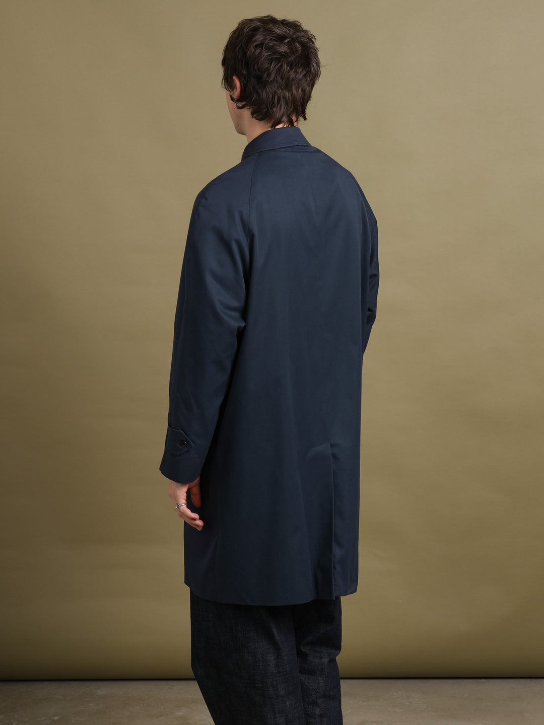 Burberrys Trench Coat Navy Men's L - detail 1