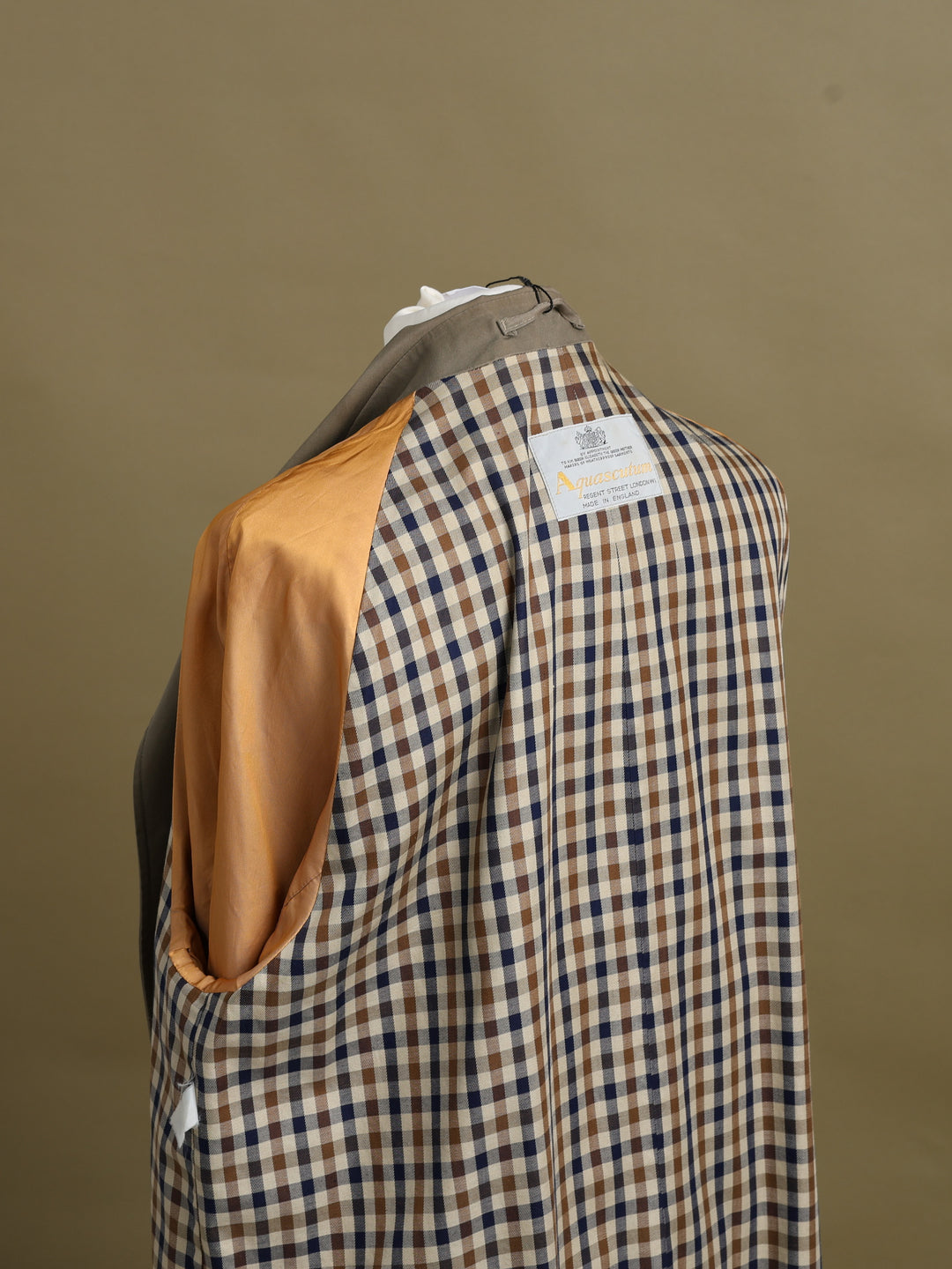 Aquascutum Trench Coat Khaki Men's XL - detail 3
