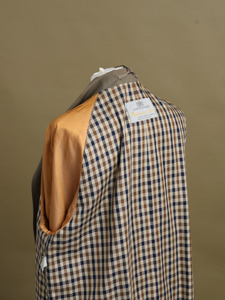 Aquascutum Trench Coat Khaki Men's XL - detail 3