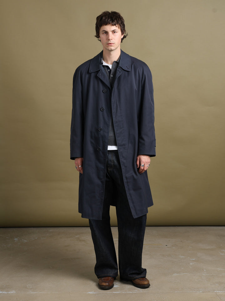 Burberrys Trench Coat Navy Men's L - front